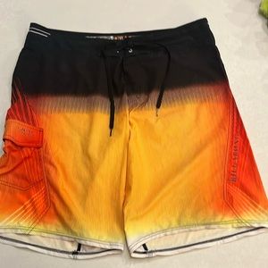 Quicksilver Freak board shorts 38 inch waist and 21 inch inseam